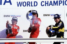 Top-10: Epische Formel-1-Podien mit Schumi, Senna & Co.