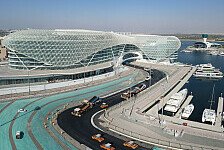 Abu Dhabi: Bilder vom Streckenumbau Yas Marina Circuit