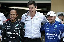 Formel 1 - Video: Formel 1: Das Mercedes-Team verabschiedet Valtteri Bottas