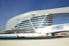 Formel 1 2021: Testfahrten in Abu Dhabi - Dienstag