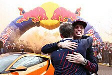 Red Bulls Formel-1-Meisterfeier für Max Verstappen
