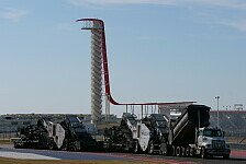 Formel 1, Bauarbeiten Circuit of the Americas, Austin