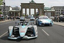Formel E in Berlin: Show Run ums Brandenburger Tor