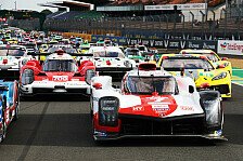 24h Le Mans 2022, 1. Training: Toyota vor Glickenhaus-Duo