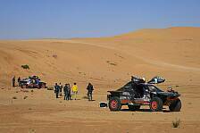 Sainz-Überschlag und Heli-Chaos: Audi-Dakar-Debakel geht weiter