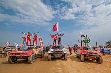Rallye Dakar 2023 in Saudi Arabien - 14. Etappe & Podium