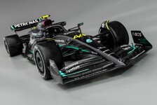 Mercedes wieder schwarz: Formel-1-Auto 2023 mit neuem Design