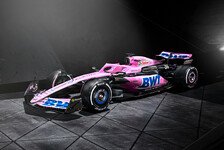 Alpine launcht Formel-1-Auto: Pinkes Comeback und Flörsch-Debüt