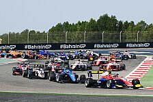 Formel 3 Bahrain-Hauptrennen: Rookie-Podium, Pleite für Mini