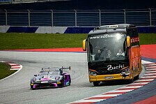 Irre Strecken-Safari bei der DTM: Reisebus neben GT3-Boliden