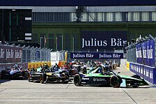 Formel E Berlin: Cassidy siegt - Klima-Chaoten stören Start