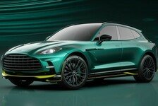 Jetzt im Formel-1-Style: Aston Martin lackiert DBX707 neu