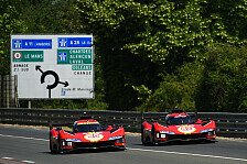 24h Le Mans, 3. Training: Ferrari-Duo erobert Doppel-Spitze
