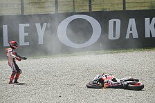 MotoGP - Marc Marquez sauer: Honda-Pannenserie endet in Sturz