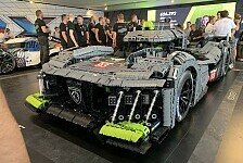 Le Mans: 900 Kilo schweres Peugeot-Hypercar aus Lego-Steinen