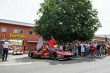 Ferrari feiert Le-Mans-Sieg mit Parade in Maranello