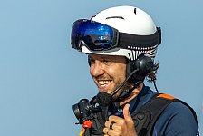 Sebastian Vettel segelt mit Highspeed-Katamaran in Los Angeles