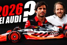 Formel 1 - Video: Vettel und Sainz 2026 für Audi in der Formel 1?