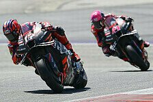 MotoGP Barcelona: Aprilia dominiert FP1, Marc Marquez crasht