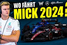 Formel 1 - Video: Sauber, Williams oder Mercedes-Ersatz: Was macht Mick 2024?