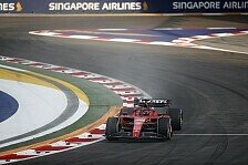 Singapur, 1. Training: Ferrari-Duo schlägt Verstappen