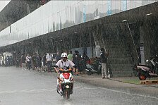Regenverzögerung in Indien, MotoGP-Sprint in Gefahr