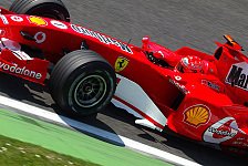 Formel 1 - 3. Freies Training: Michael Schumacher gibt den Ton an