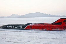 Formel E - Venturi mit Elektro-Landgeschwindigkeitsrekord