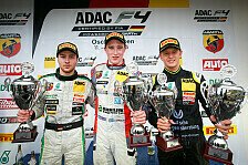 ADAC Formel 4 - Oschersleben: Mick Schumacher auf dem Podium