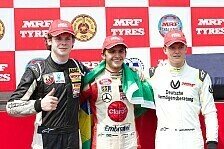 Mick Schumacher mit Doppelsieg beim Saisonauftakt der MRF Challenge in Bahrain