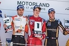 Formel V8 3.5 - Rene Binder feiert Platz 3 und 4 in Aragon