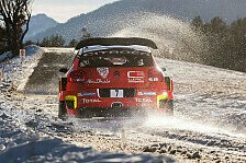 WRC - Video: Heftiger Abflug von Meeke bei der Rallye Monte Carlo