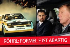 Walter Röhrl: Formel E abartig, Elektromobilität keine Lösung