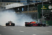 Red-Bull-Clash in Baku: Die härtesten Team-Unfälle der Formel 1