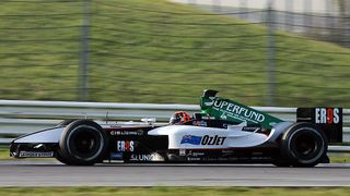Christijan Albers fährt 2005 für Minardi Christijan Albers fährt 2005 für Minardi