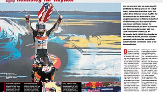 Zudem finden Sie in der neuesten Ausgabe von Top in Sport: MotoGP wie üblich weitere Hintergrundinformationen, Rennberichte und Ergebnisse., Foto: bpa Sportpresse