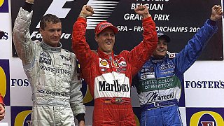 Belgien GP - Die Podien seit 1985 in Spa