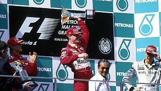 Formel 1, heute vor 21 Jahren: Schumi, die beste Nummer zwei
