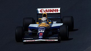 Williams FW14
1991 wechselte Adrian Newey von Leighton House zu Williams: Das erste Auto der gemeinsamen Partnerschaft gewann gleich mit Riccardo Patrese in Mexiko ein Rennen. Es blieb nicht der einzige Triumph: Insgesamt sieben Rennen gewann das Auto. Fünfmal Nigel Mansell, zweimal Riccardo Patrese., Foto: Sutton