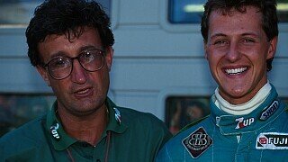 Deutschland hatte viel zu jung seinen nächsten designierten Rennhelden verloren. Sechs Jahre später stieg dann ausgerechnet auf der gleichen Strecke erstmals ein gewisser Michael Schumacher für Jordan ins Formel -1-Cockpit., Foto: Sutton