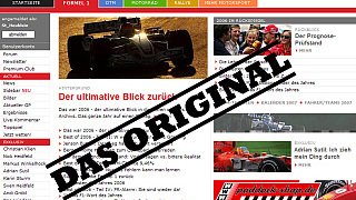 Original &amp; Fälschung - adrivo.com &amp; totale Fehlanzeige., Foto: Sutton