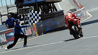 Ganz vorne dominierte aber Casey Stoner nach Belieben. Der Australier holte damit seinen sechsten Saisonsieg und baute die WM-Führung auf 44 Punkte aus., Foto: Ducati