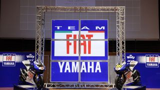 Fiat Yamaha YZR-M1 Launch Fiat Yamaha YZR-M1 Launch