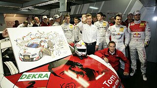 Als Lohn für 18 Punkte und zwei Podestplatze darf Jarvis in der Siason 2010 das Cockpit von Tom Kristensen übernehmen., Foto: Audi