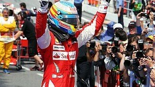 Marca: "Fernando Alonso erlangt mit seiner Zauberkunst den zweiten Platz und macht die WM spannend.", Foto: Sutton