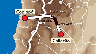 Die Dakar-Route - Die 10. Etappe