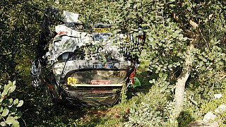 Rallye Portugal - Unfall Ken Block