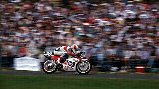Doriano Romboni stieg 1989 in die 125cc-Klasse der Motorrad-Weltmeisterschaft ein und feierte schon ein Jahr später die ersten Erfolge. Die Saison 1990 beendete er auf einem sehr guten vierten Platz mit Siegen in Deutschland und den Niederlanden., Foto: Milagro