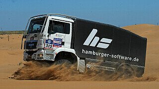 Silk Way: Probleme bremsen HS-Racetruck ein