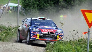 Citroen in engem Finnland-Kampf vorne